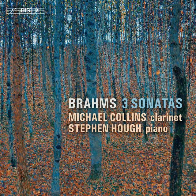 Album cover art for Brahms: 3 Sonatas