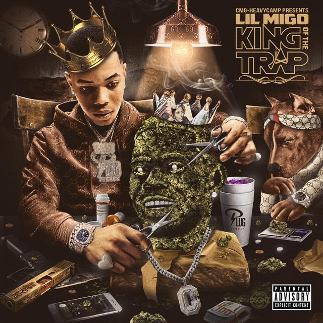 Album cover art for KING OF THE TRAP