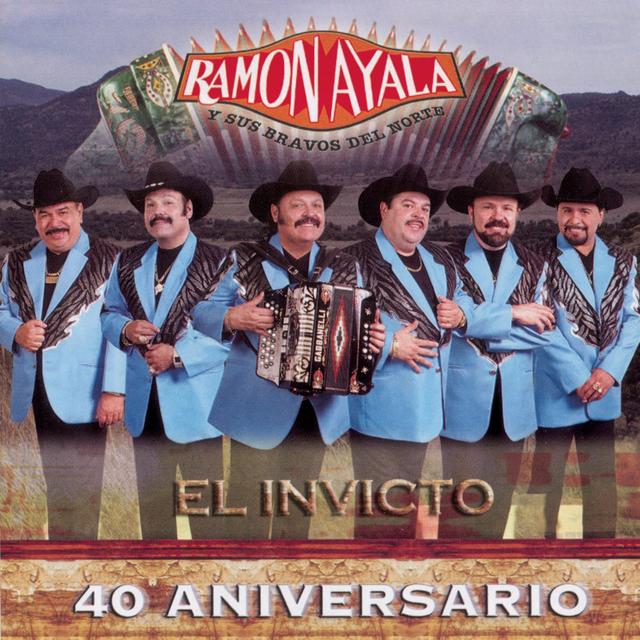 Album cover art for 40 Aniversario "el Invicto"