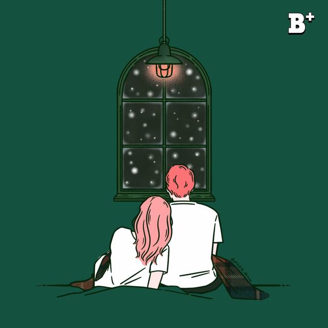 Album cover art for Snowy Night with You