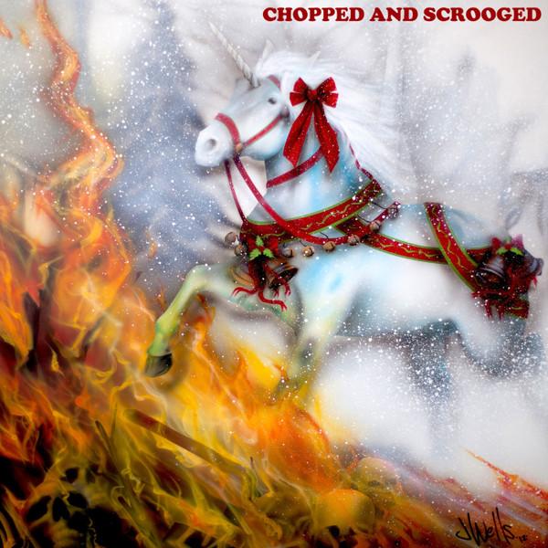 Album cover art for Chopped and Scrooged