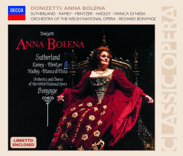 Album cover art for Donizetti: Anna Bolena - 3 CDs