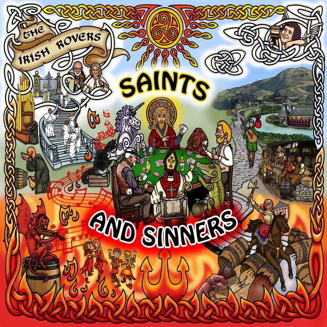 Album cover art for Saints and Sinners