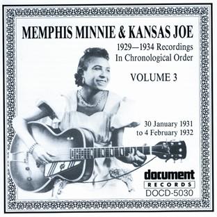 Album cover art for Memphis Minnie & Kansas Joe Vol. 3 (1931 - 1932)