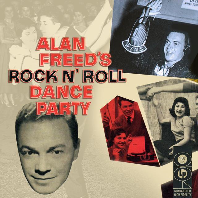 Album cover art for Alan Freed's Rock N' Roll Dance Party