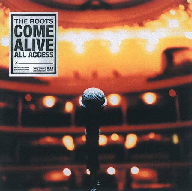 Album cover art for The Roots Come Alive