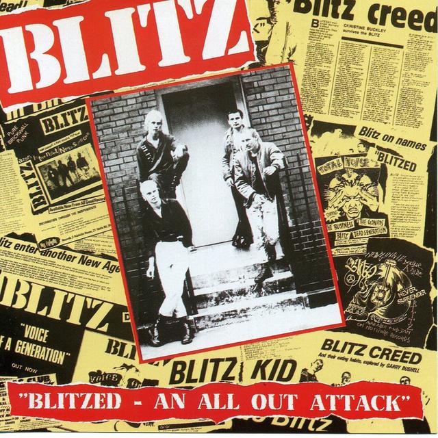 Album cover art for Blitzed - An All Out Attack