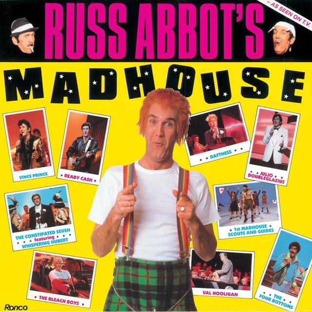 Album cover art for Russ Abbot's Madhouse