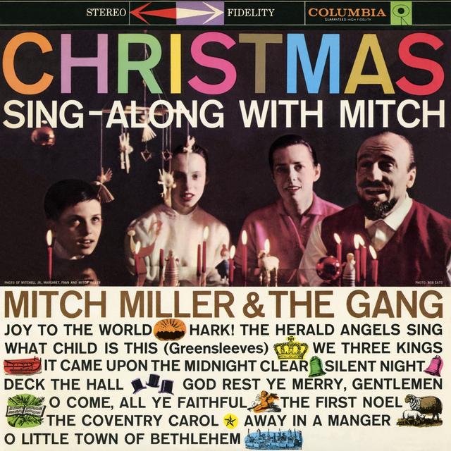 Album cover art for Christmas Sing‐Along with Mitch