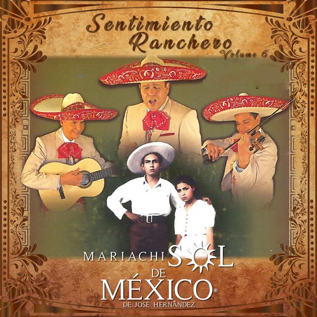 Album cover art for Sentimiento Ranchero, Vol. 6