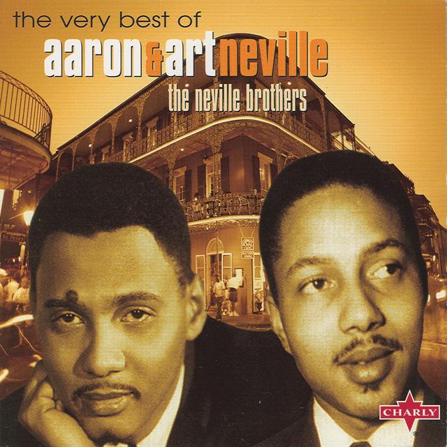 Album cover art for The Very Best of Aaron & Art Neville