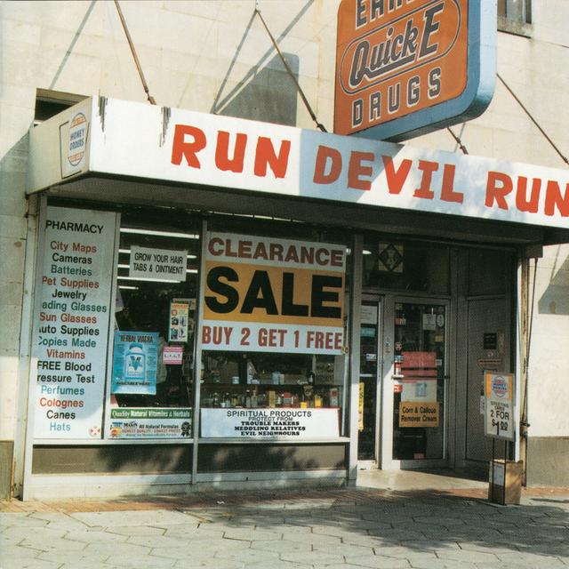 Album cover art for Run Devil Run