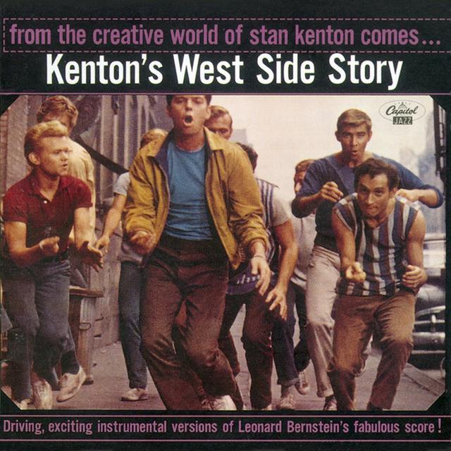 Album cover art for Stan Kenton's West Side Story