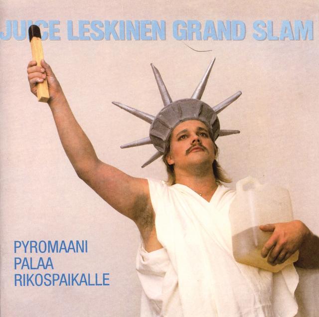 Album cover art for Pyromaani Palaa Rikospaikalle