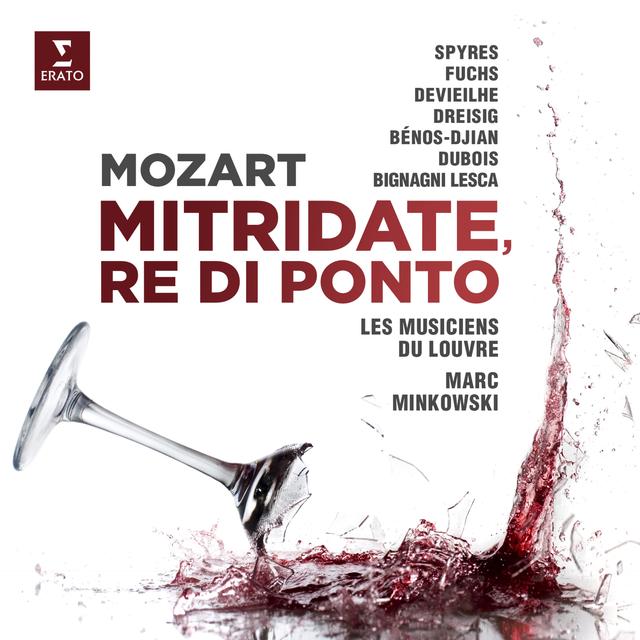 Album cover art for Mozart: Mitridate, rè di Ponto