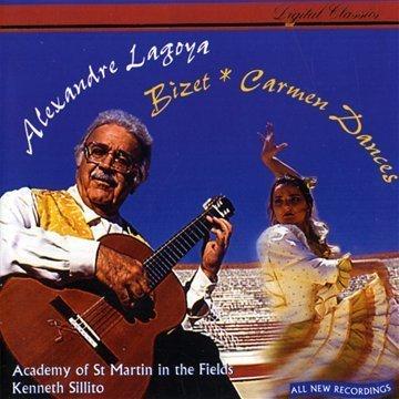 Album cover art for Bizet / Albéniz / Lagoya / Tárrega: Carmen Dances / Asturias / Variations sur "Jeux interdits"