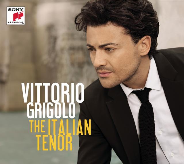 Album cover art for The Italian Tenor