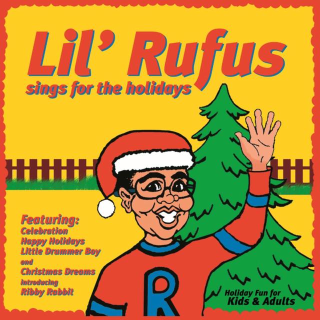 Album cover art for Lil' Rufus Sings For The Holidays