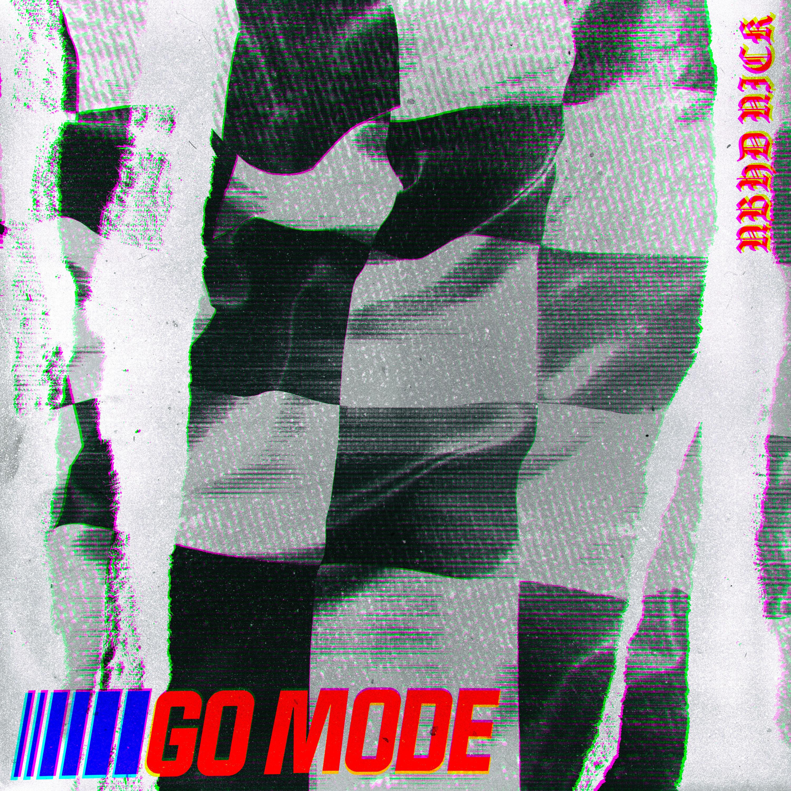 Lyric cover art as blurred background