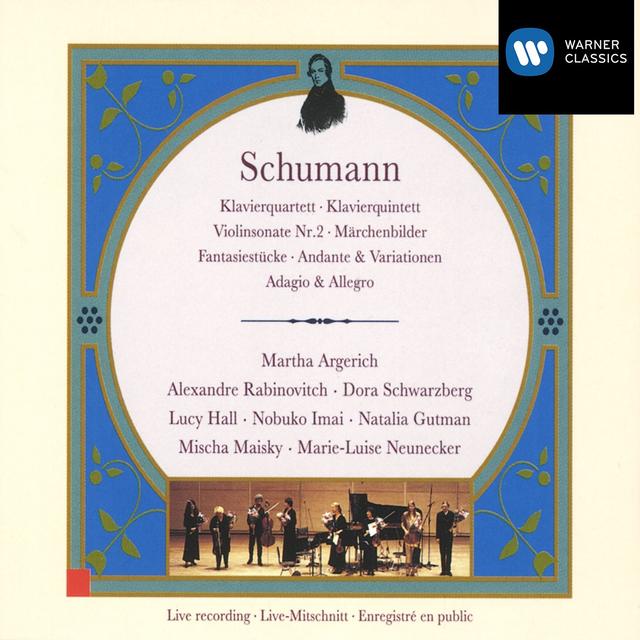 Album cover art for Schumann: Chamber Music - Argerich