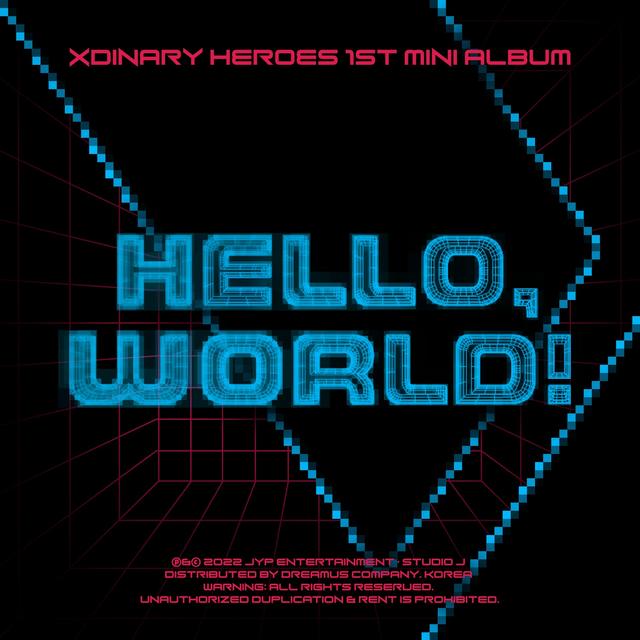 Album cover art for Hello, world!