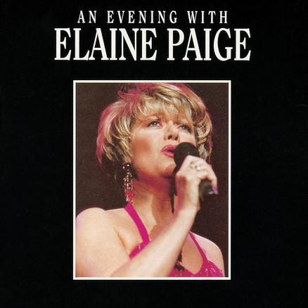 Album cover art for An Evening with Elaine Paige