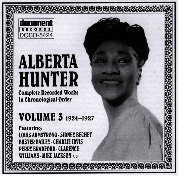 Album cover art for Alberta Hunter Vol. 3 (1924-1927)