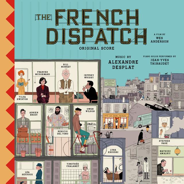 Album cover art for The French Dispatch