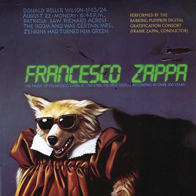 Album cover art for Francesco Zappa