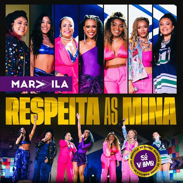 Album cover art for Respeita as Mina (feat. Cinthia Ribeiro, Gabi D'Paula, Talitta, Ju Diniz)