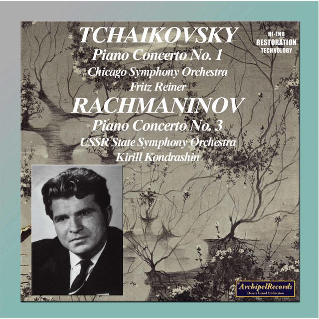 Album cover art for Peter Ilijc Tckaikovsky : Piano Concerto No.1 - Sergej Rachmaninov : Piano Concerto No.3