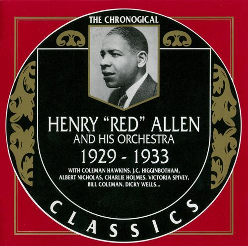 Album cover art for Henry "red" Allen Et Son Orchestre: 1929-1933