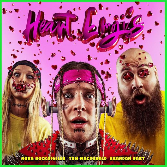 Album cover art for Heart Emojis