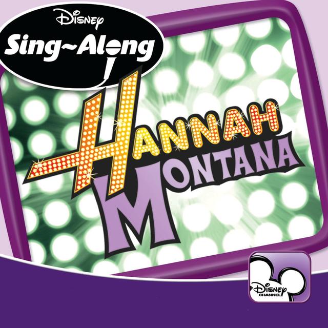 Album cover art for Disney Singalong - Hannah Montana