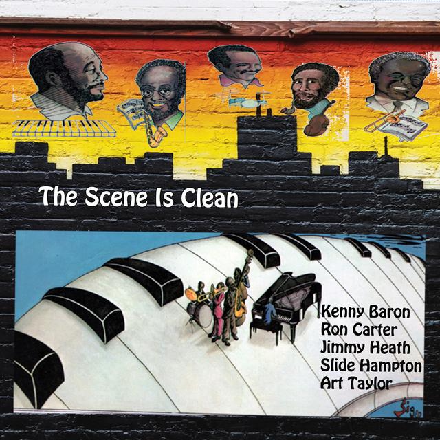 Album cover art for The Scene Is Clean