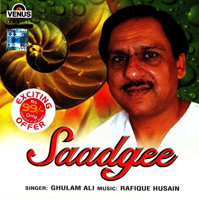 Album cover art for Saadgee