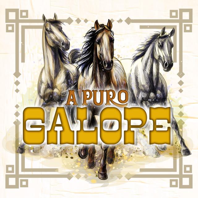 Album cover art for A Puro Galope