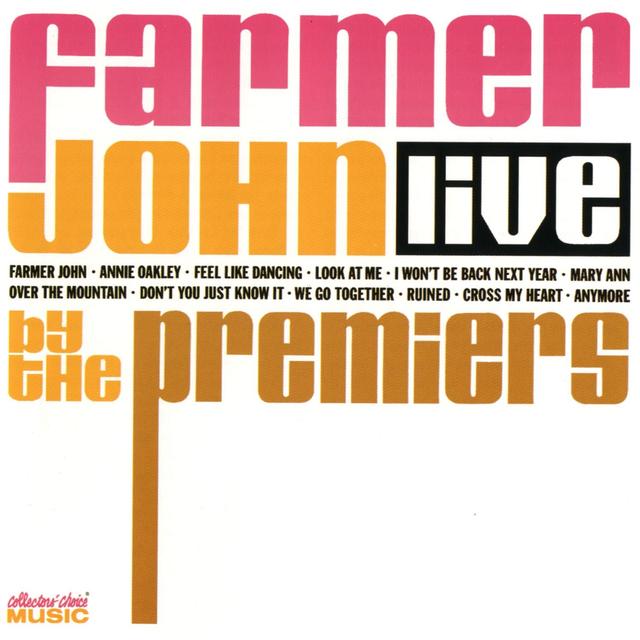 Album cover art for Farmer John Live