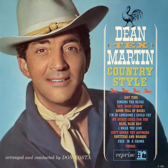 Album cover art for Dean "Tex" Martin: Country Style