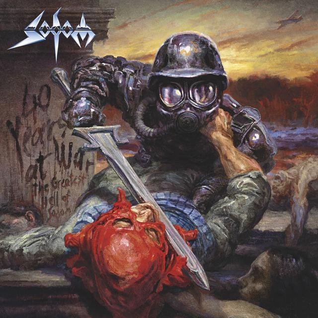 Album cover art for 40 Years at War - The Greatest Hell of Sodom