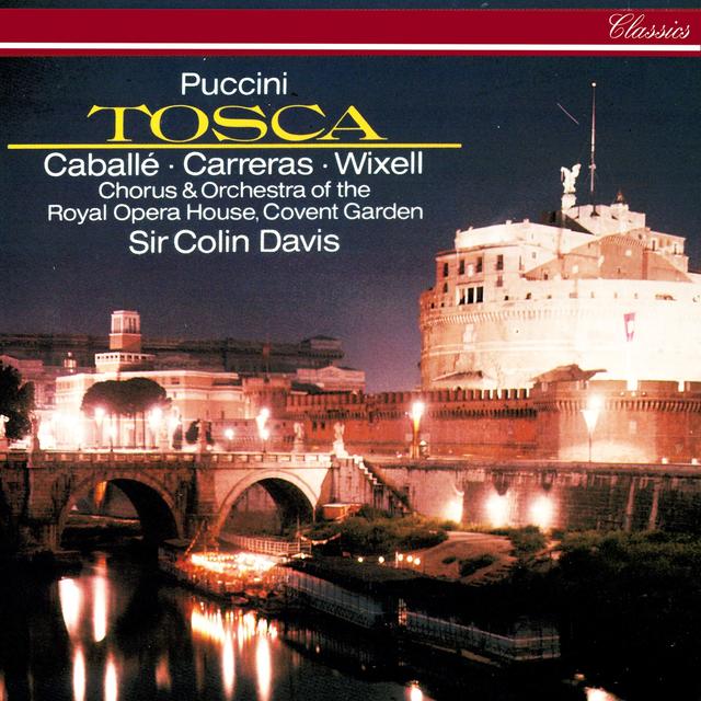 Album cover art for Puccini : Tosca