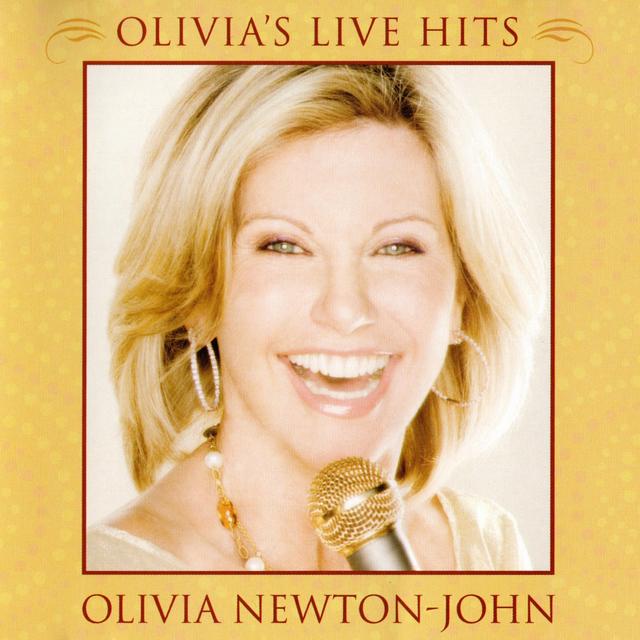 Album cover art for Olivia's Live Hits