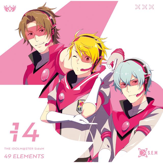 Album cover art for THE IDOLM@STER SideM 49 ELEMENTS -14 S.E.M