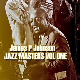 Album cover art for James P Johnson Jazz Masters Vol 1