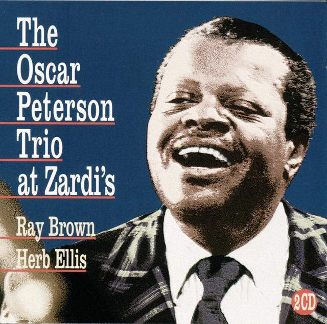 Album cover art for The Oscar Peterson Trio at Zardi's