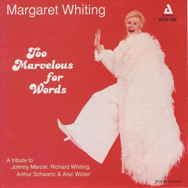 Album cover art for Too Marvelous for Words