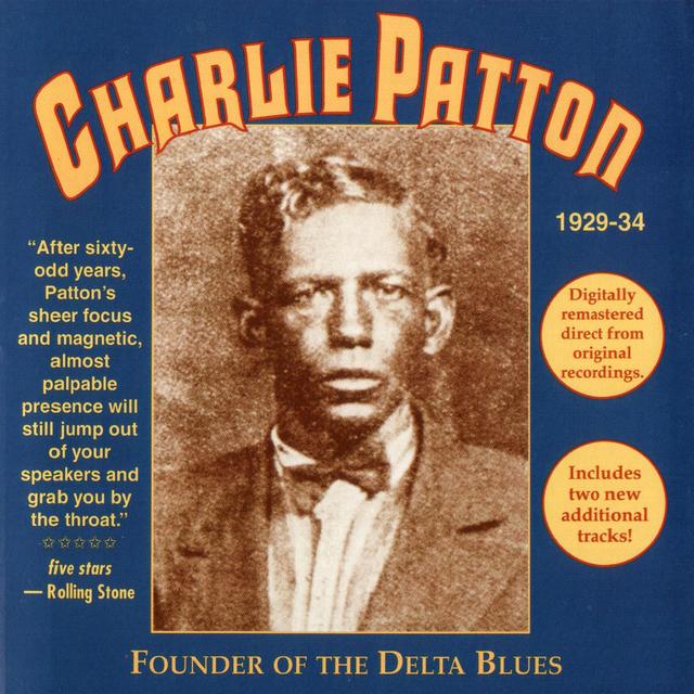 Album cover art for Founder of the Delta Blues