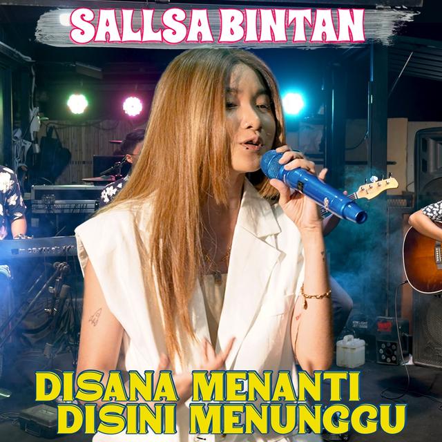 Album cover art for Disana Menanti Disini Menunggu