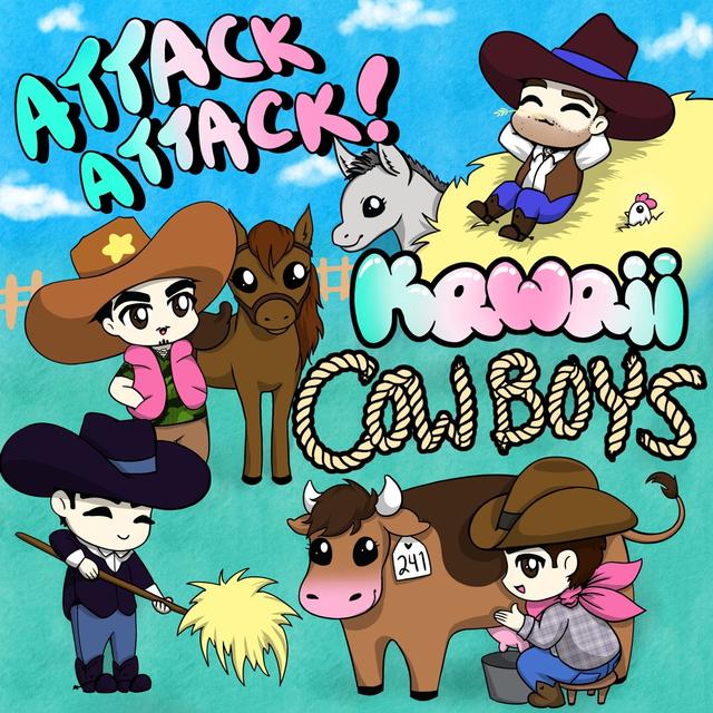 Album cover art for Kawaii Cowboys