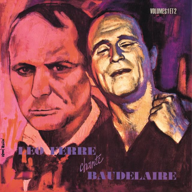 Album cover art for Léo Ferré Chante Baudelaire